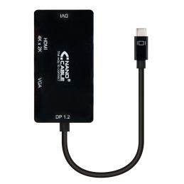 CONVERSOR USB-C A VGA / DVI...