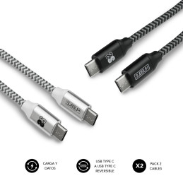 PACK 2 CABLES USB TIPO...