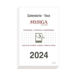CALENDARIO 2024 MYRGA "TACO...